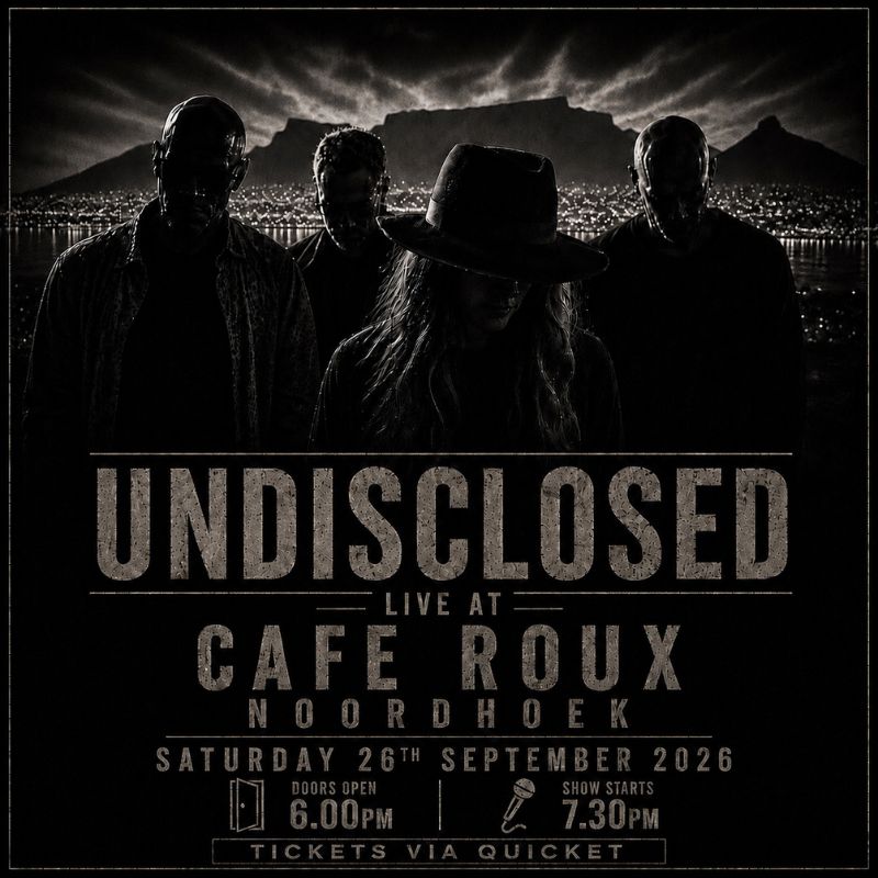 UNDISCLOSED LIVE! @ café Roux