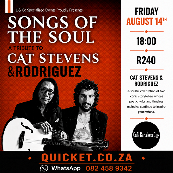 A Tribute to Cat Stevens & Rodriguez at Cafe Barcelona