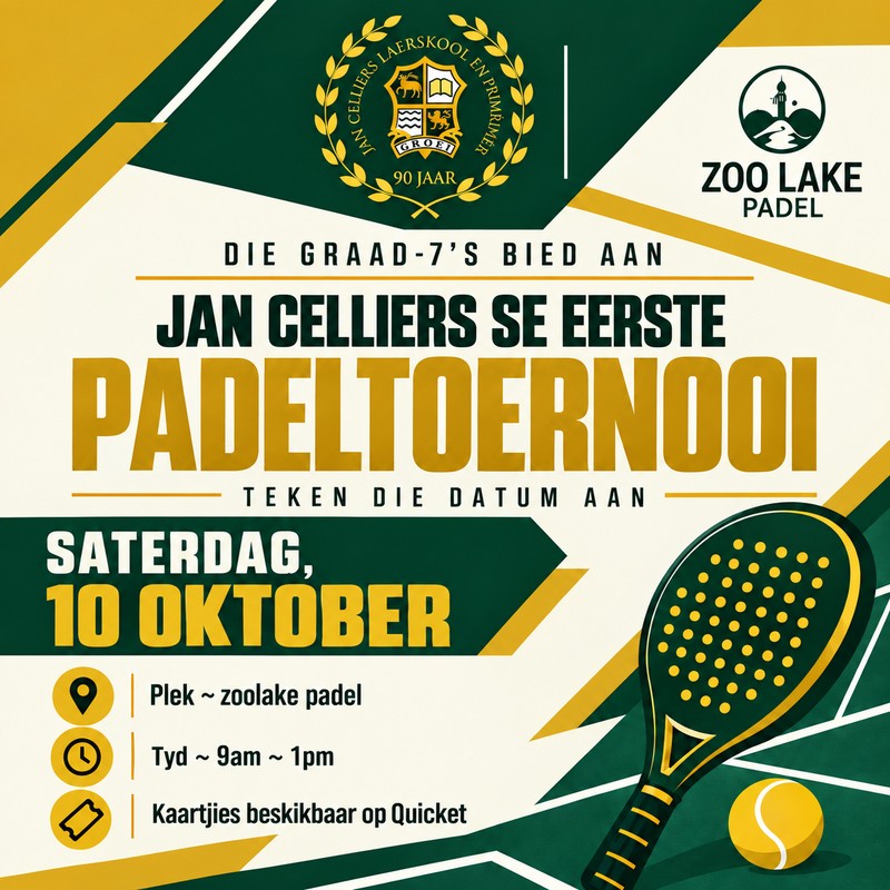 Padeltoernooi 2026 - Jan Celliers