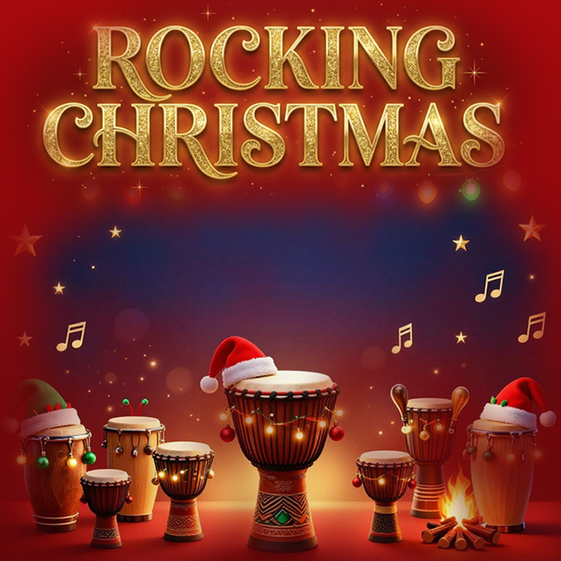 Rocking Christmas at Klitsgras Drumming circle