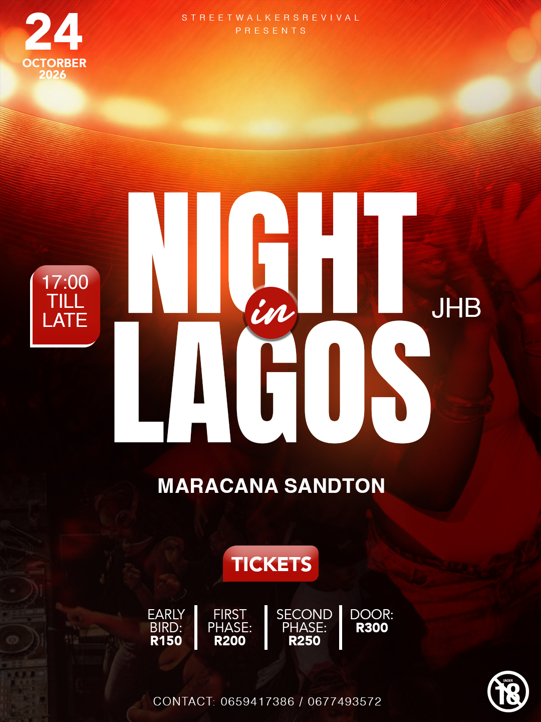 NIGHT IN LAGOS JHB