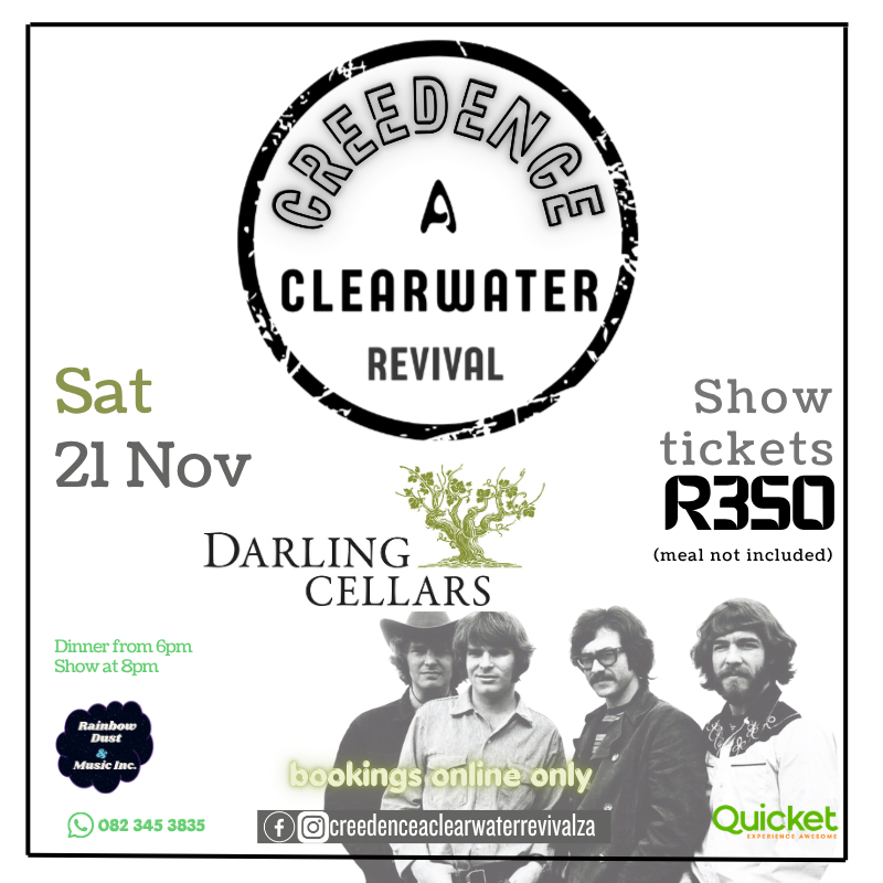 Creedence - A Clearwater Revival Tribute at Darling Cellars