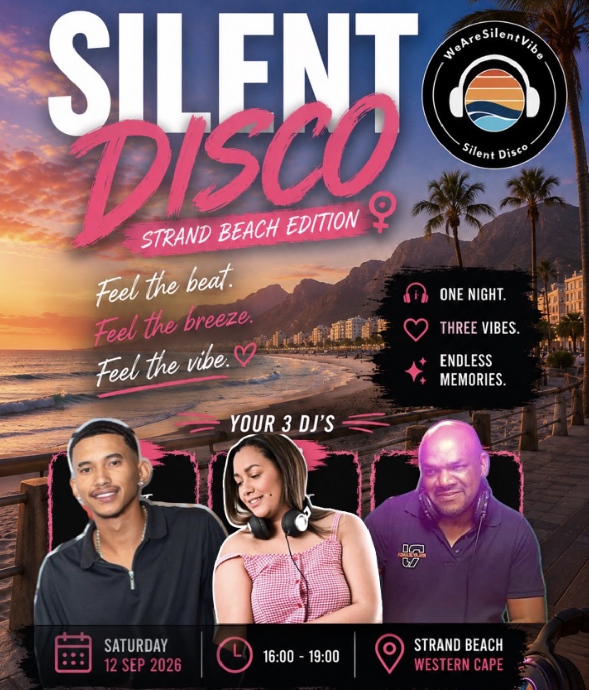Silent Disco Strand Beach