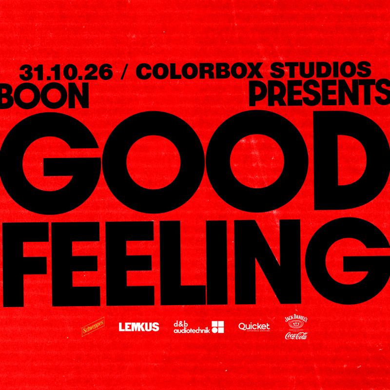 BOON Presents. GOOD FEELING