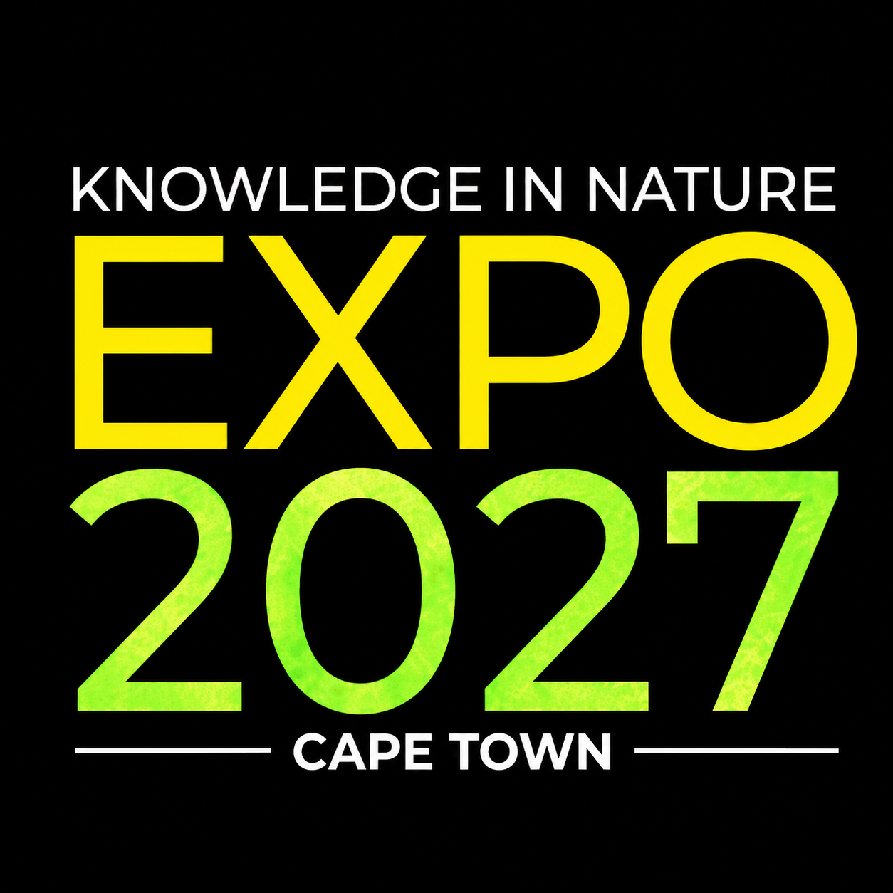Knowledge in Nature Expo 2027 Cape Town