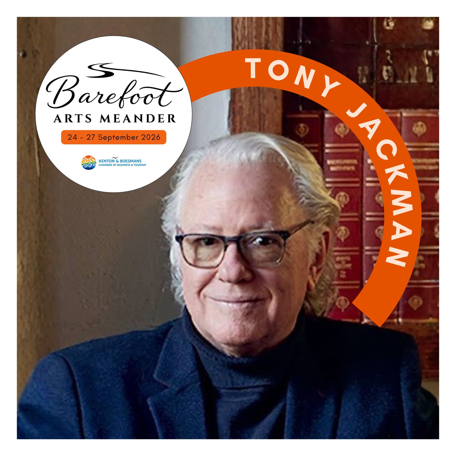 Barefoot Arts Meander 2026 — Lunch with Tony Jackman