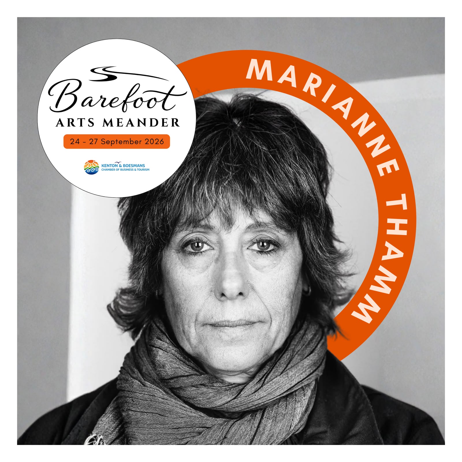 Barefoot Arts Meander 2026 — Breakfast with Marianne Thamm about her memoir Hitler, Verwoerd, Mandela and Me: A Memoir of Sorts.