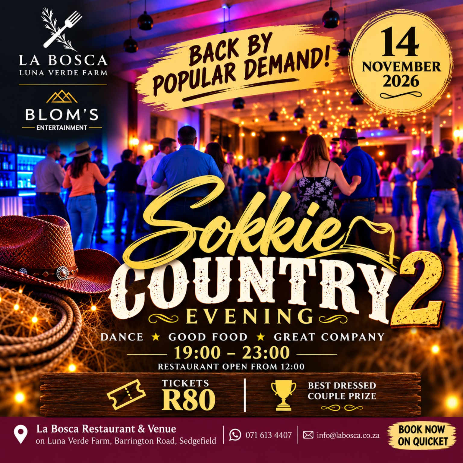 La Bosca Sokkie Country Dance #2