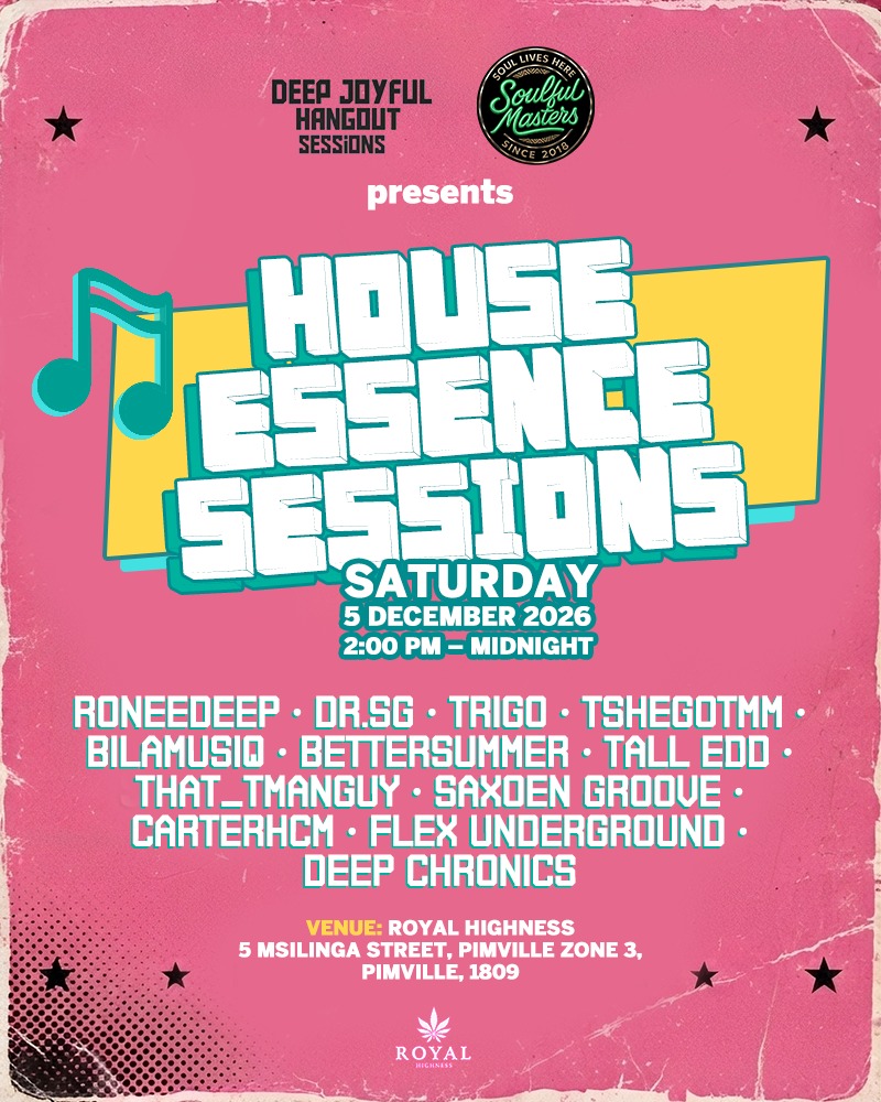 Deep Joyful Hangout Sessions & Soulful Masters Presents : HOUSE ESSENCE SESSIONS