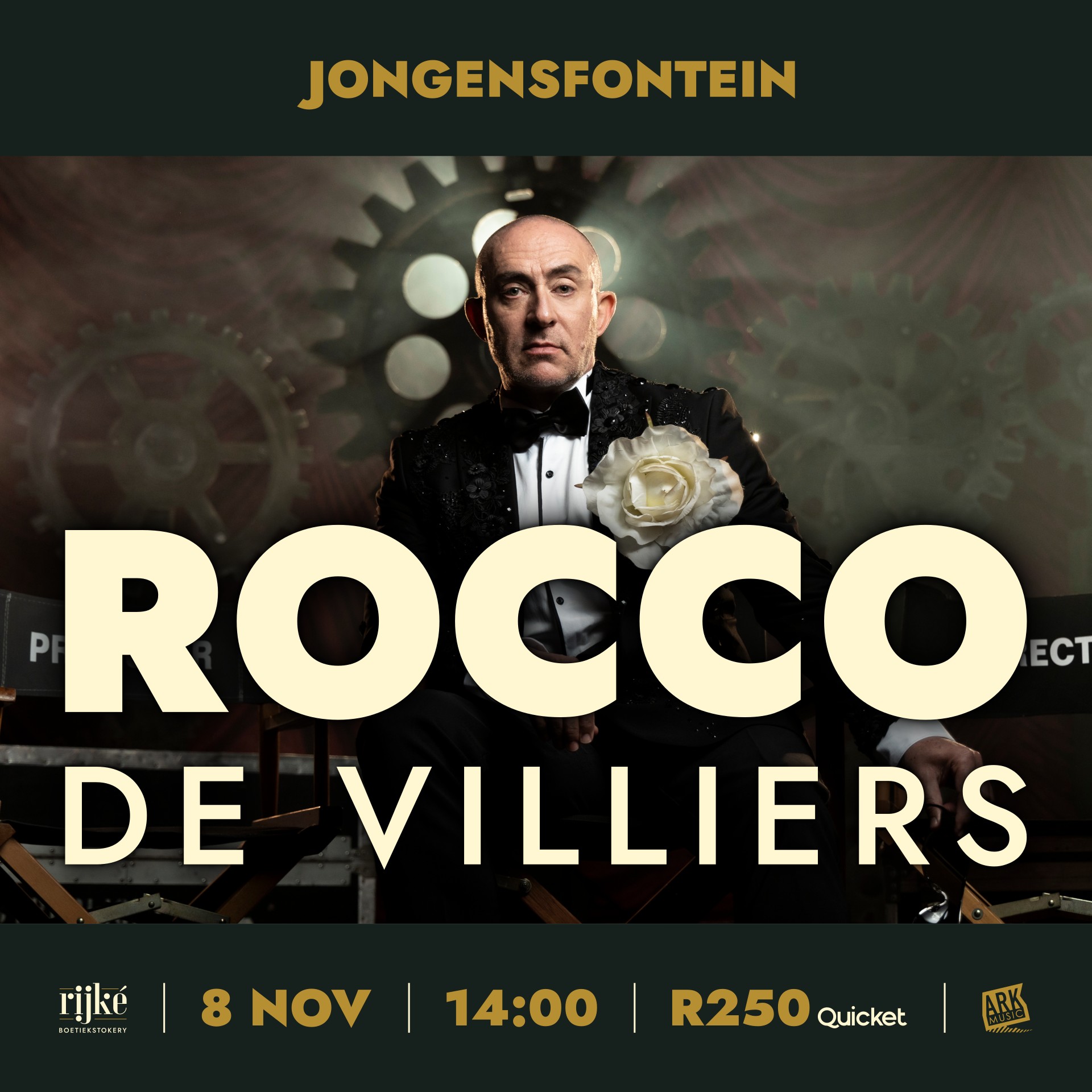 Rocco de Villiers live in Stilbaai