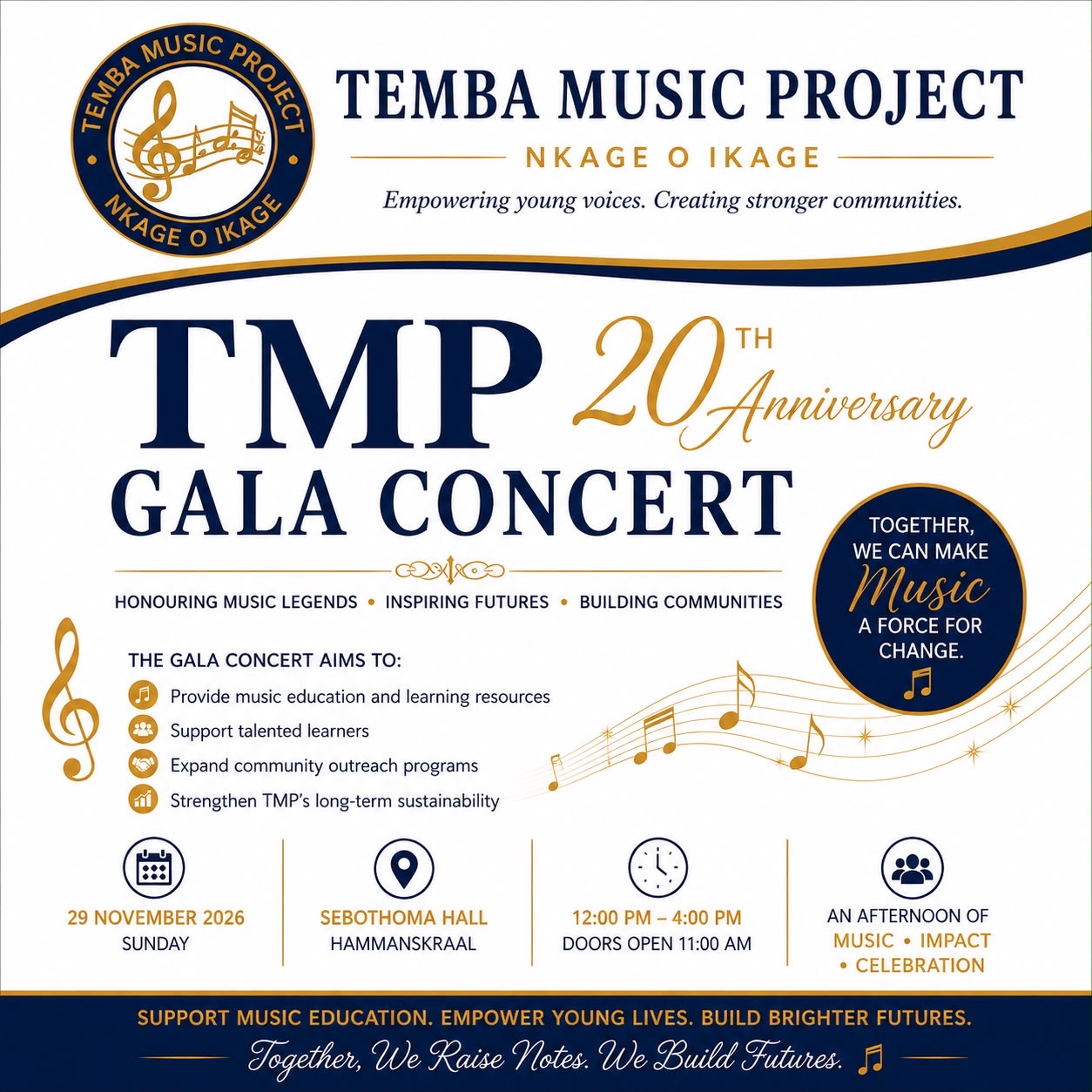 Temba Music Project Gala Concert