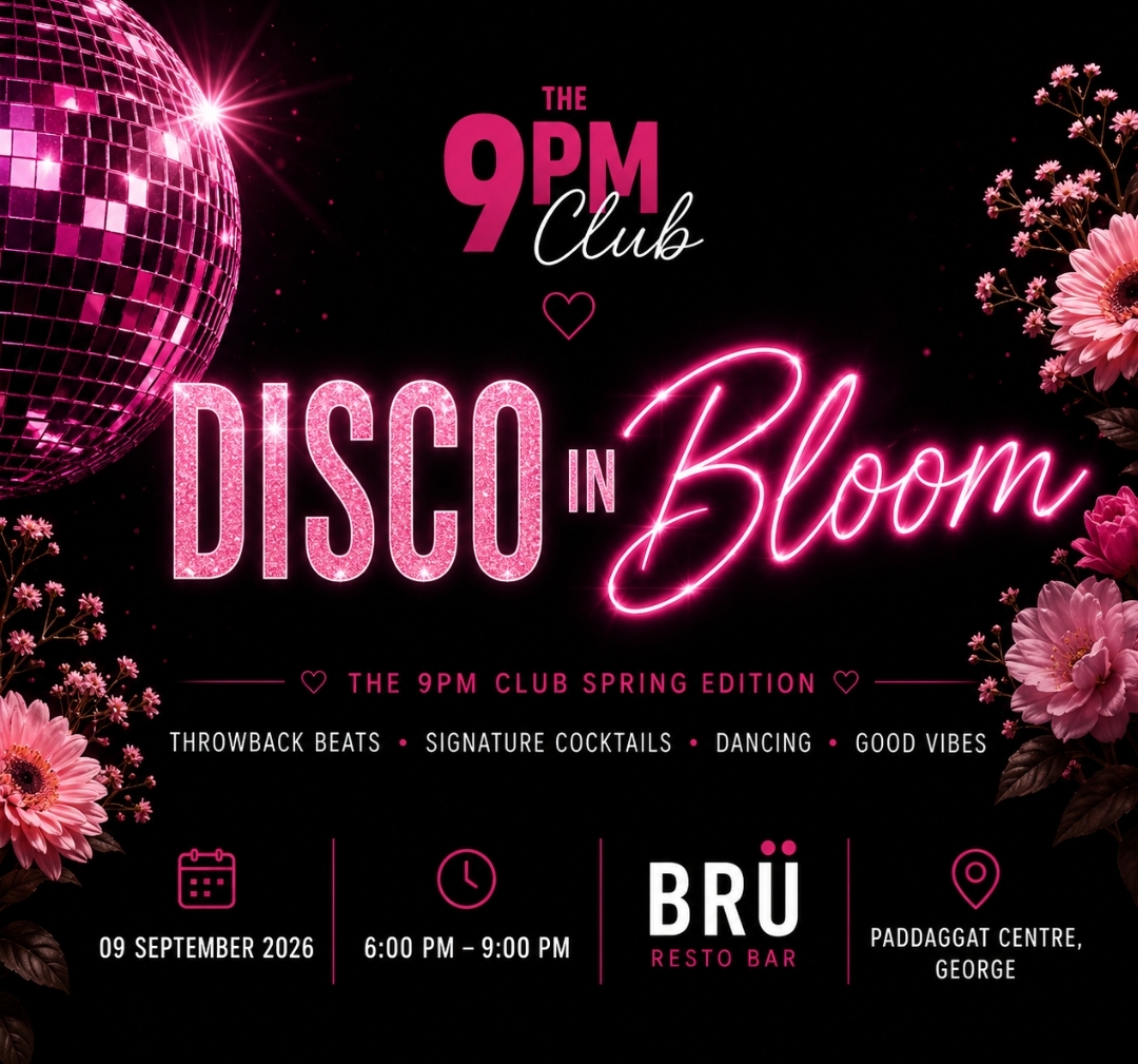Disco in Bloom | The 9pm Club | George | 9 Sep