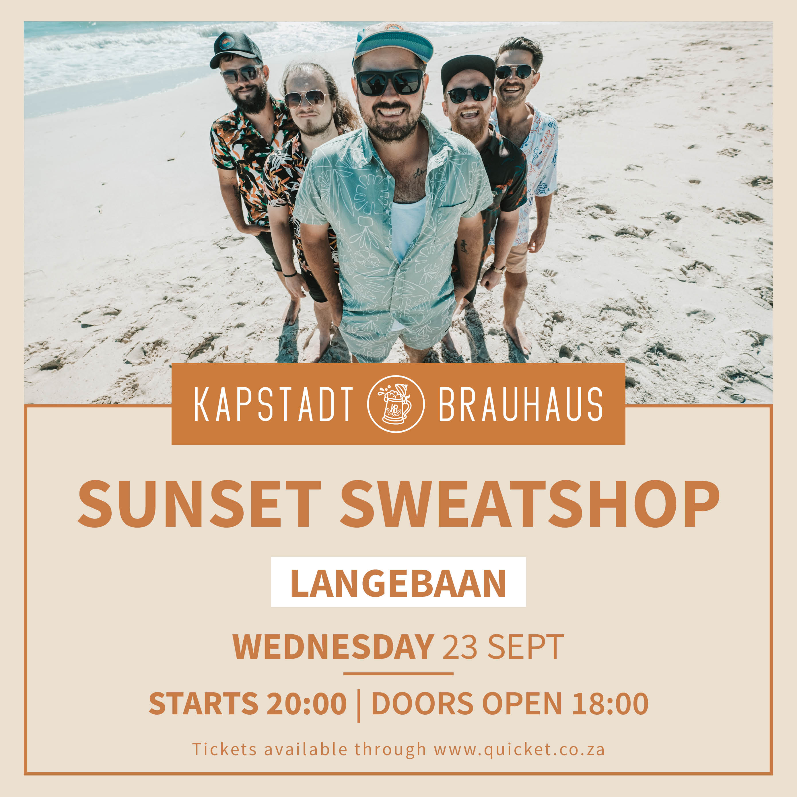 Sunset Sweatshop Live at Kapstadt Brauhaus Langebaan