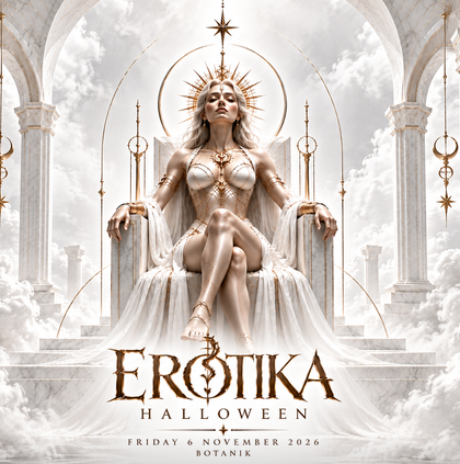 Erotika - Halloween Ft The Kings - Botanik - 6 Nov - Book