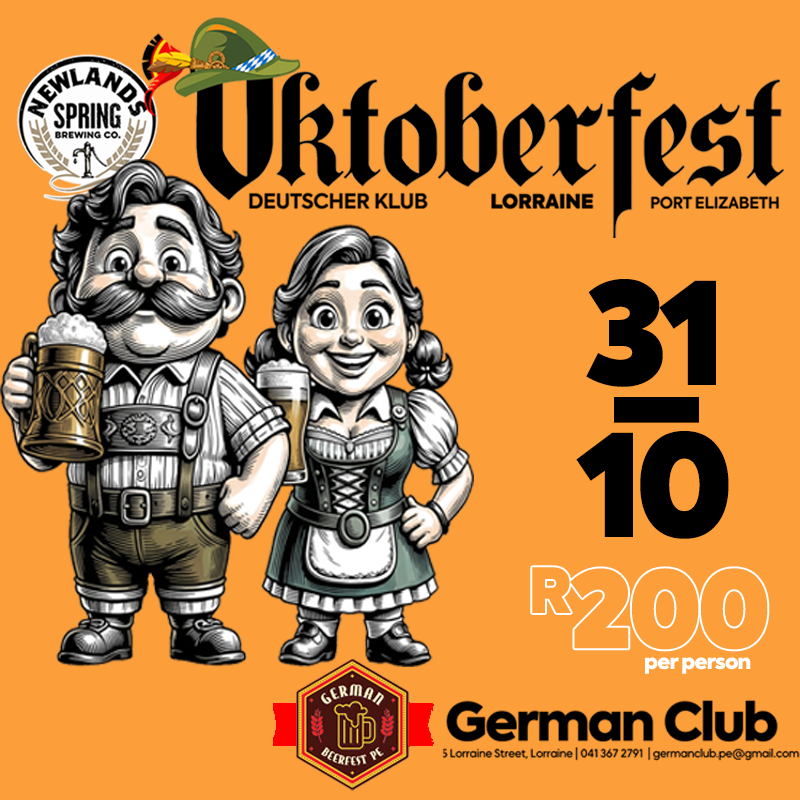 Saturday Night 31st Oct - Oktoberfest 2026