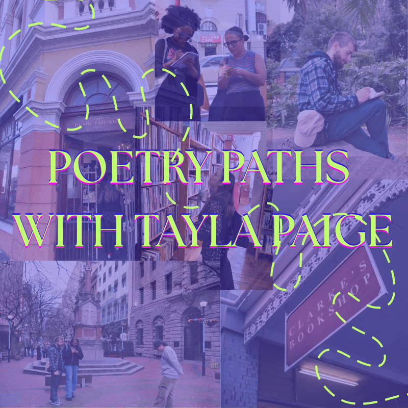 A GENERATIVE CITY POETRY WALKSHOP FOR THE CURIOUS IN CAPE TOWN