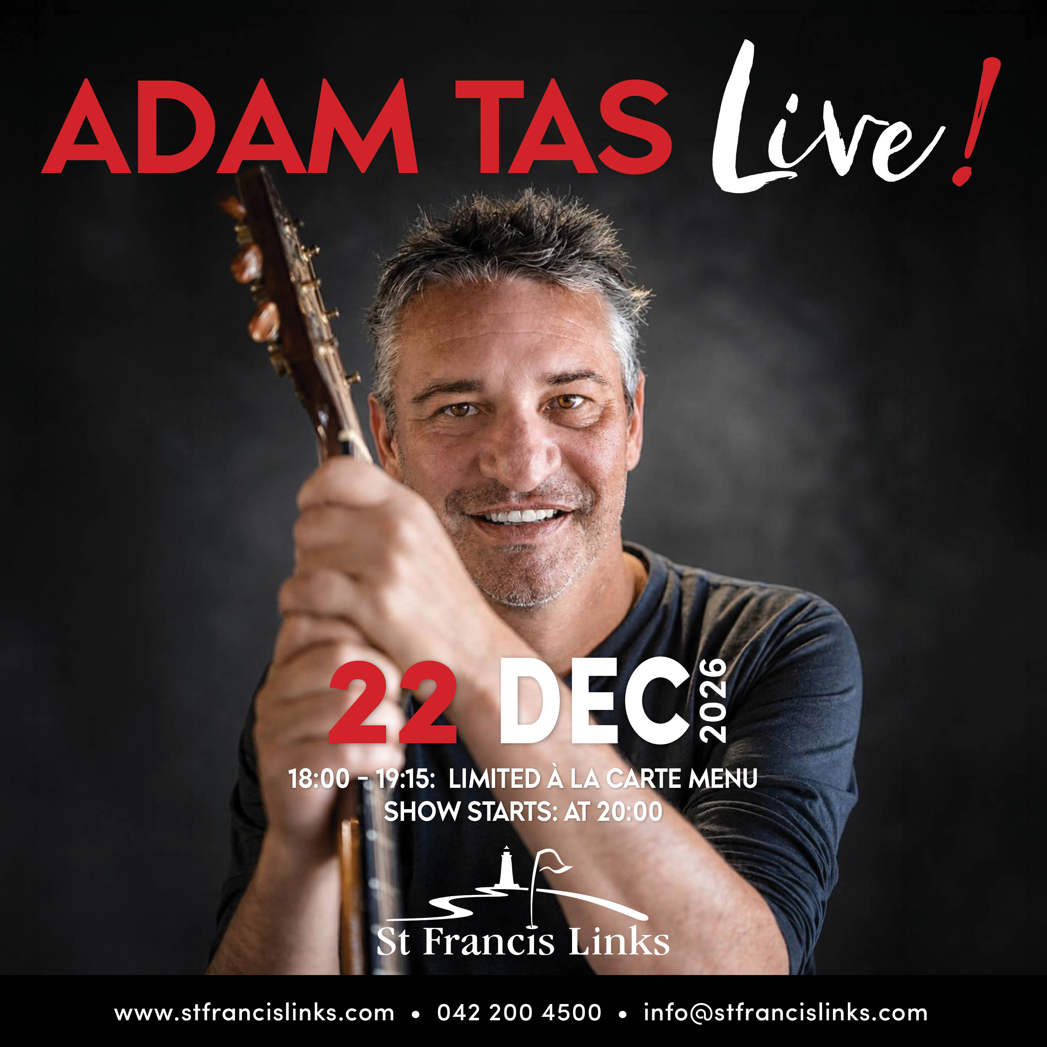 Adam Tas Live!