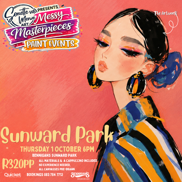 Messy Masterpieces Paint & Sip @ Bennigans Sunward Park