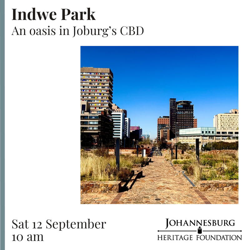 Indwe Park - An oasis in Braamfontein