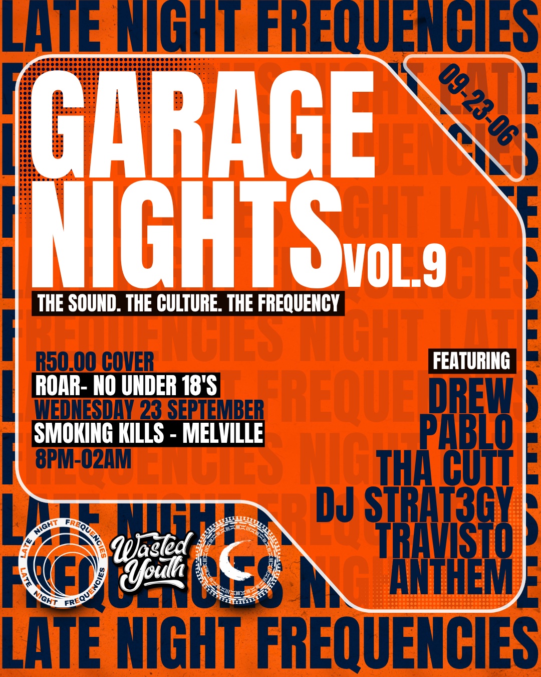 LATE NIGHT FREQUENCIES - GARAGE NIGHTS VOL.9