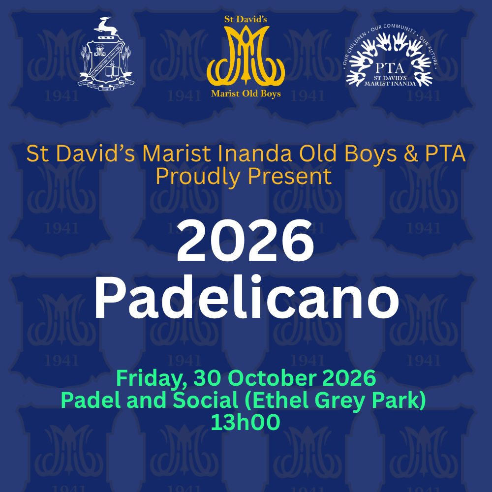2026 Padelicano presented by St David's Marist Inanda Old Boys' & PTA