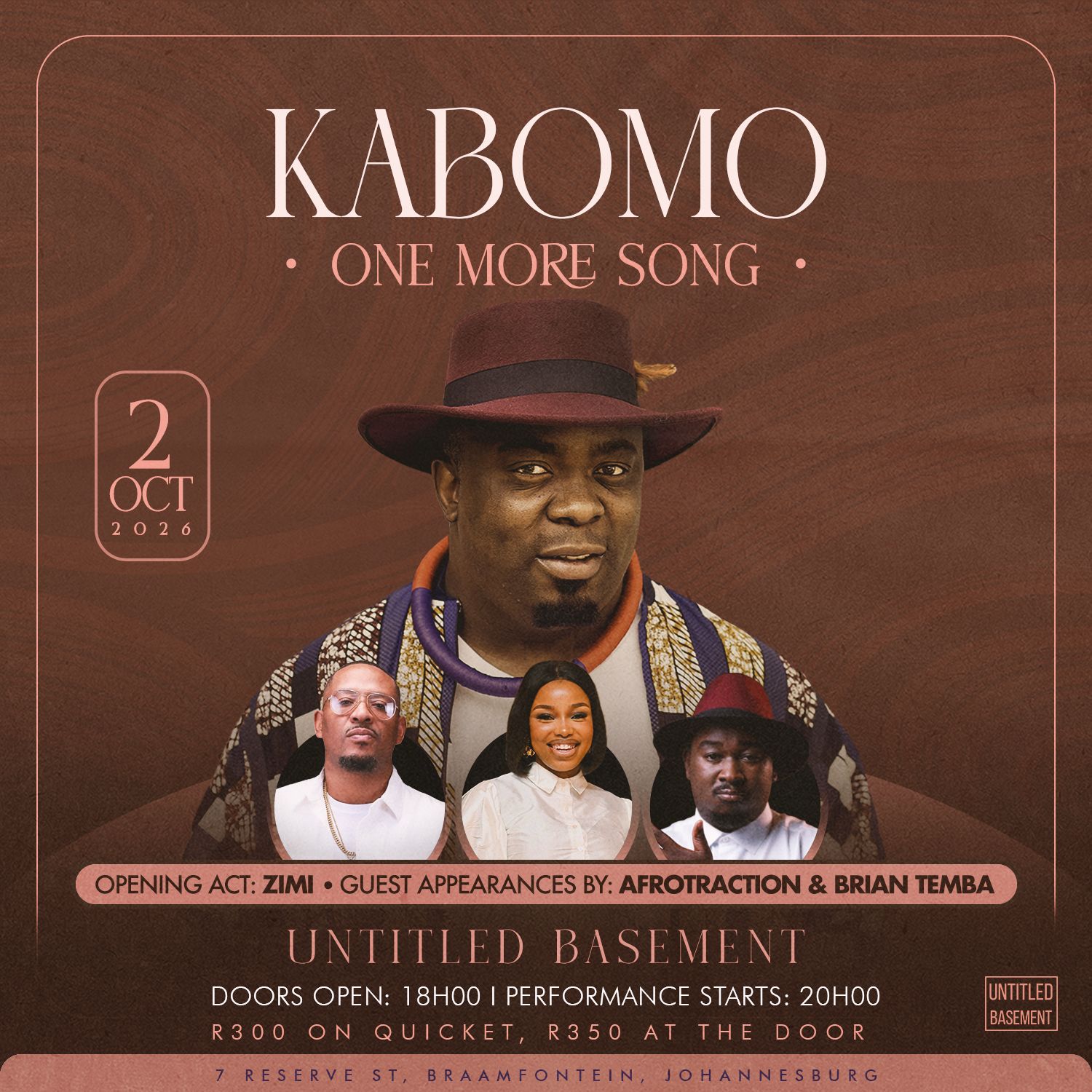 Kabomo Live at the Basement
