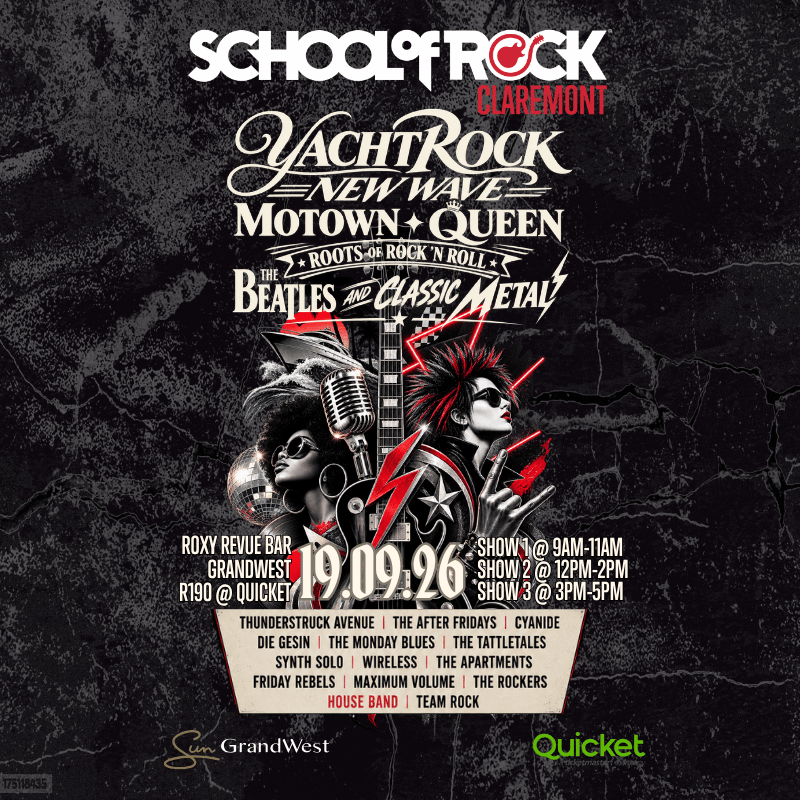 Yacht Rock, New Wave, Motown, Queen, Roots of Rock 'n Roll, The Beatles and Classic Metal Season Show