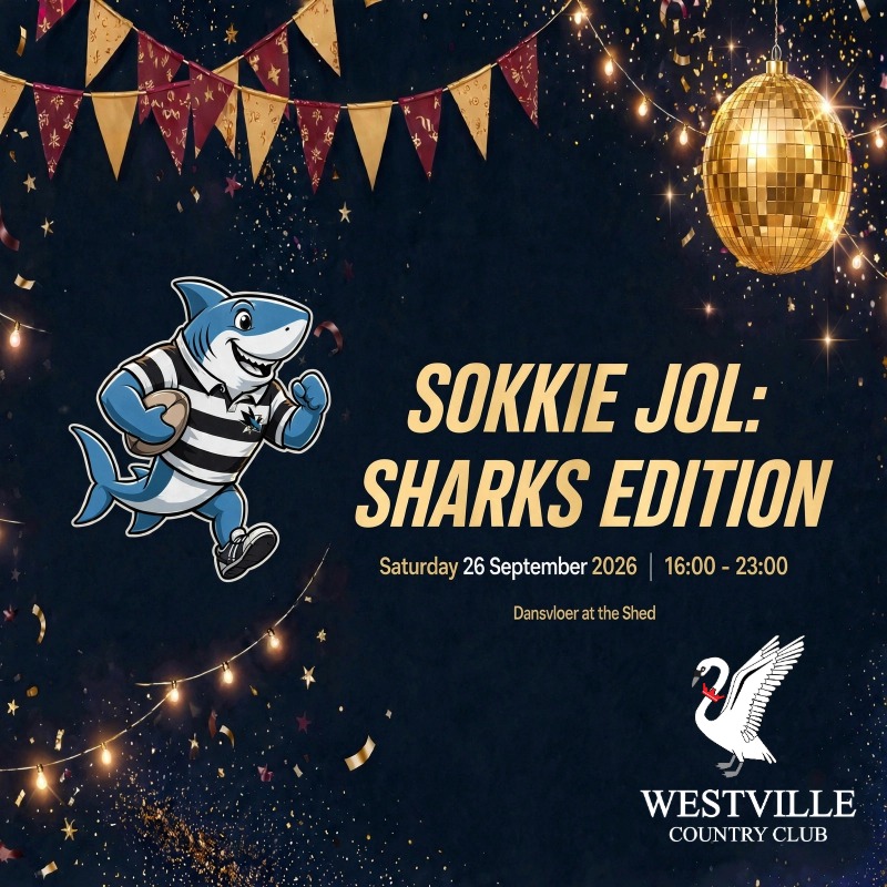 SOKKIE JOL: SHARKS EDITION!