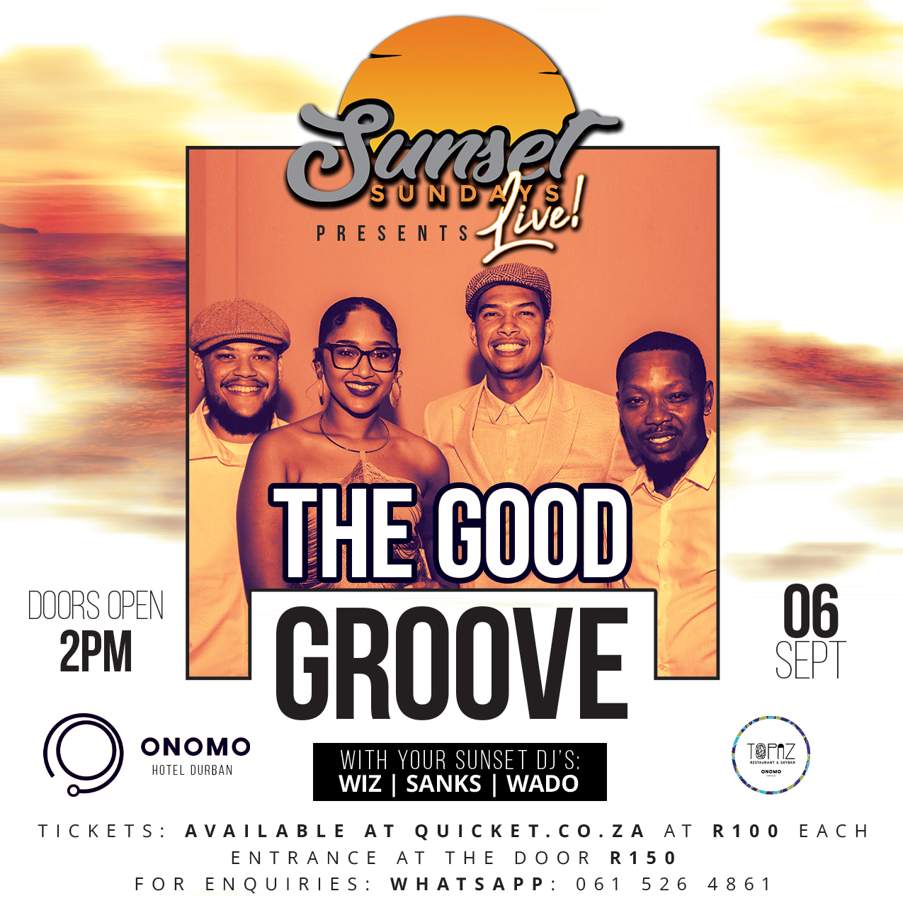 Sunset Sundays Live - The Good Groove