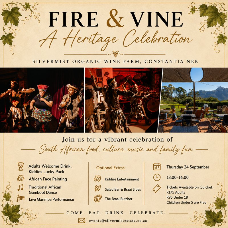 Fire & Vine: A Heritage Celebration