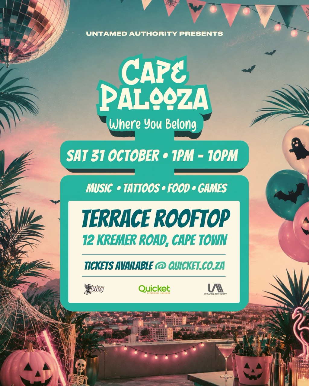 Cape Palooza: Where You Belong | CPT Halloween Edition | 31 October 2026