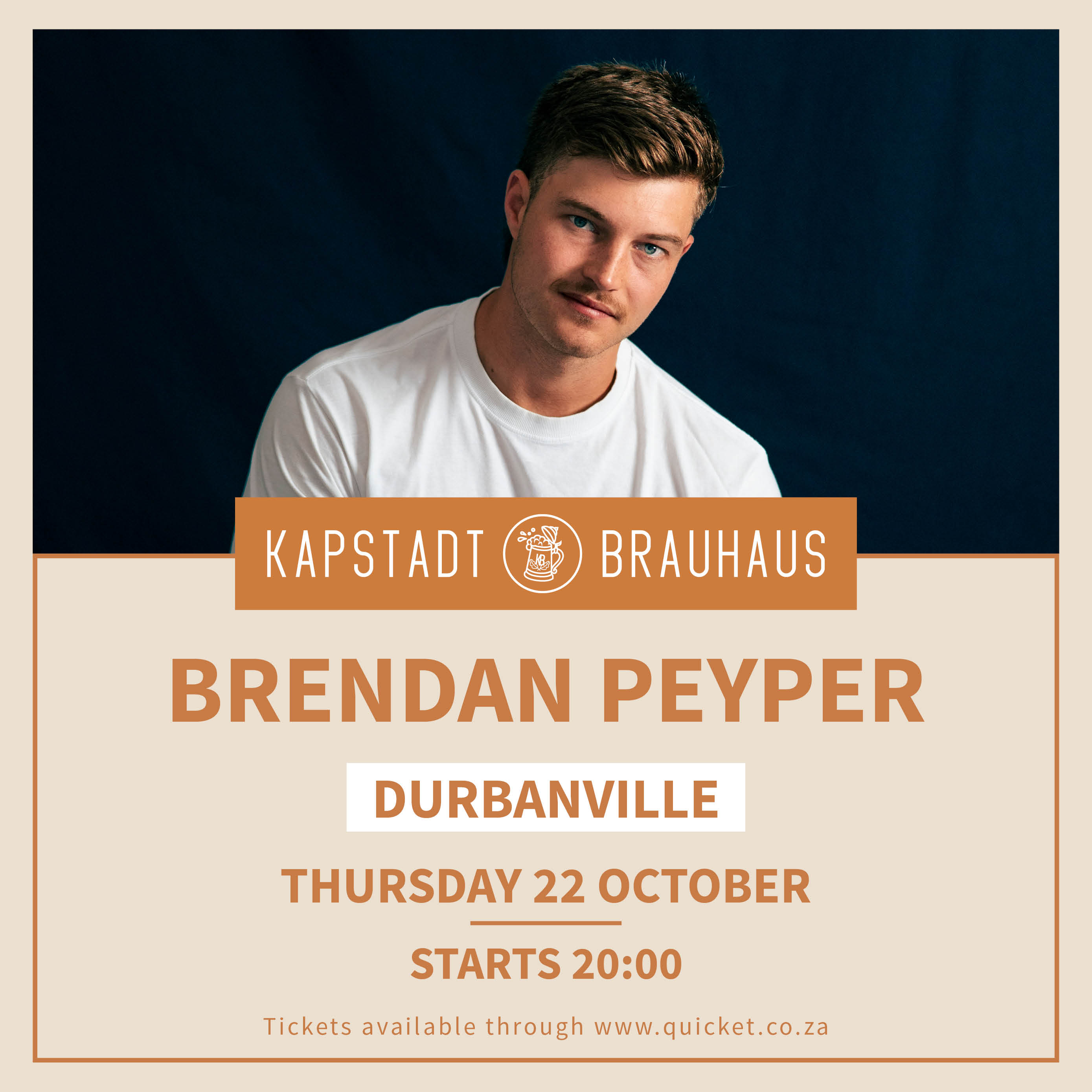 Brendan Peyper live by Kapstadt Brauhaus Durbanville