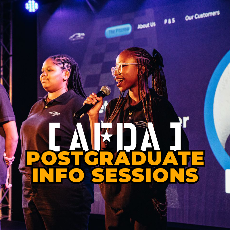 AFDA Postgraduate Information Session