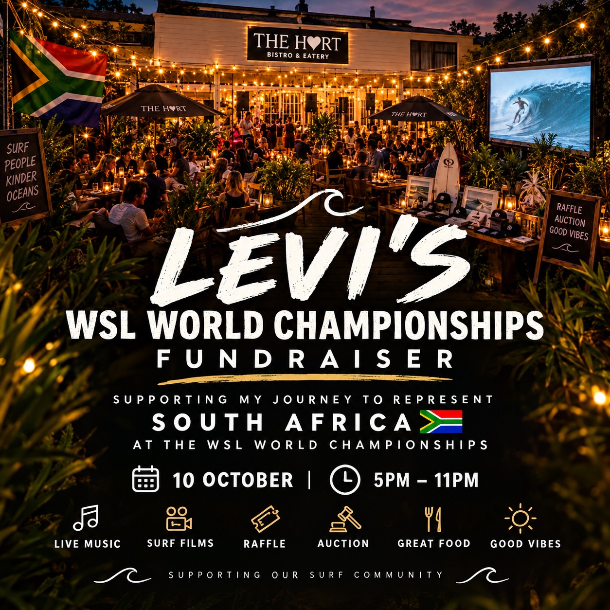 Levi’s World Surfing Championship Fundraiser