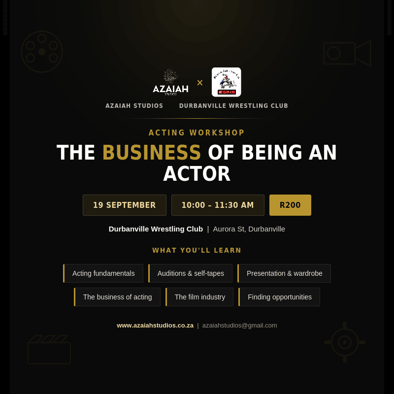 The Business of Being an Actor/Actress