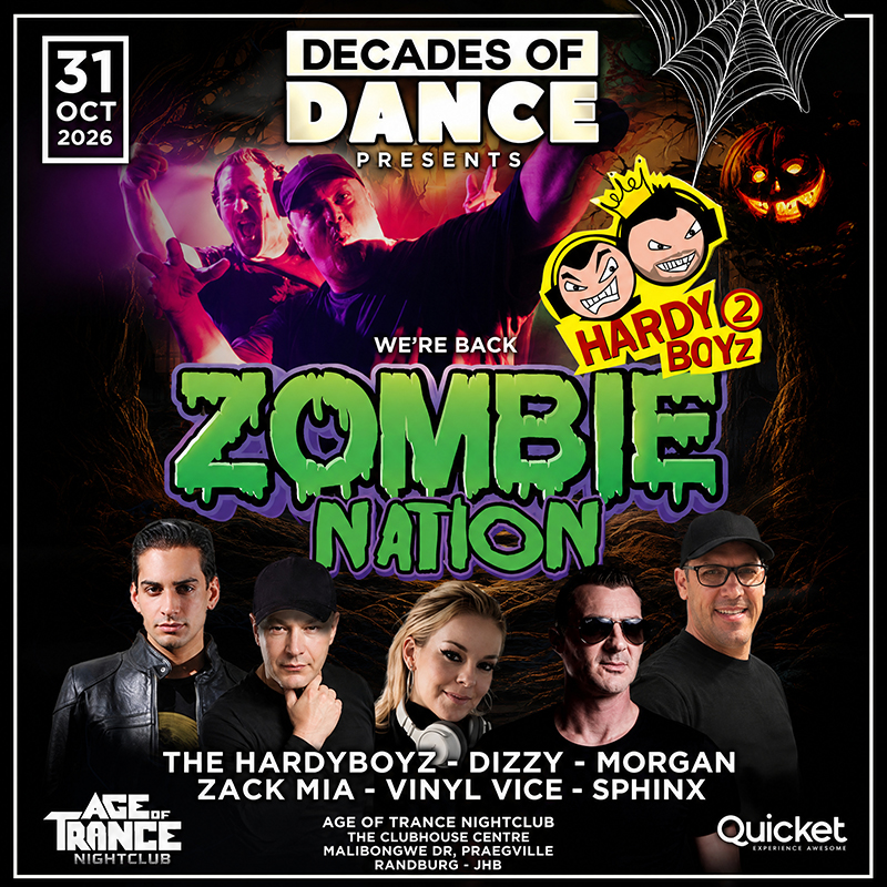 DECADES OF DANCE - ZOMBIE NATION