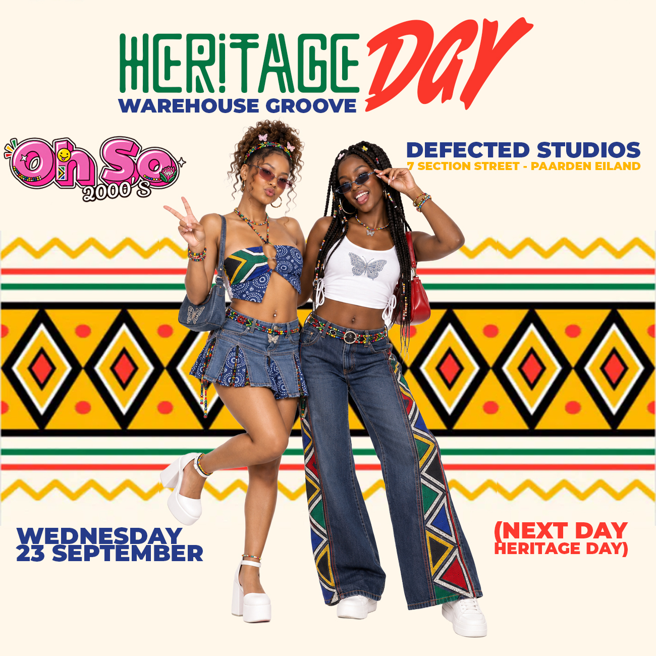 Oh so 2000s Heritage Day Warehouse Groove