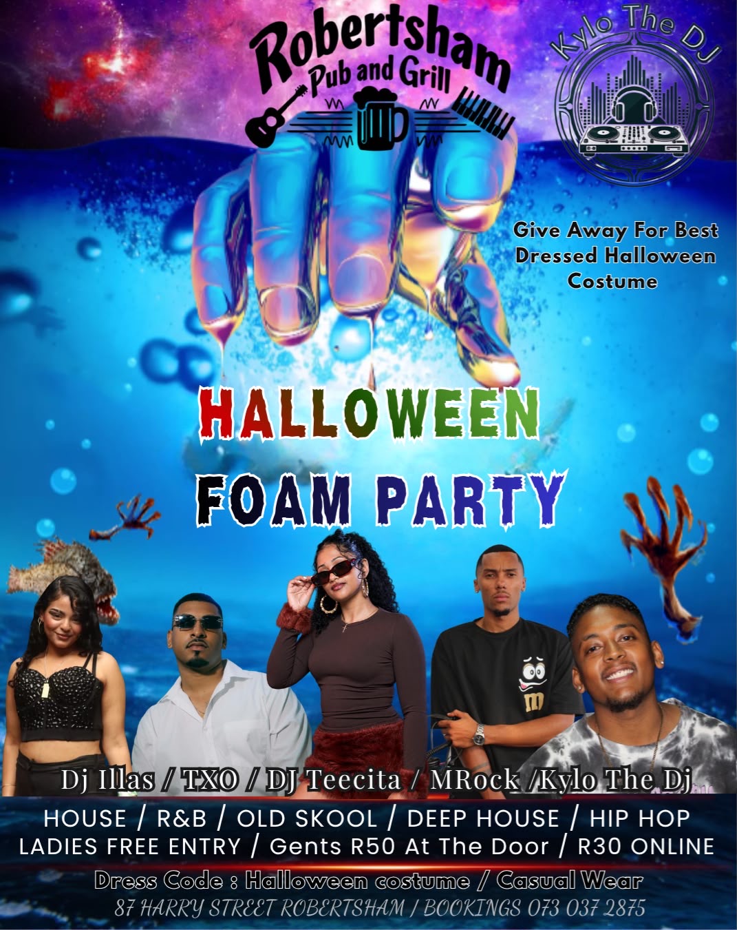 Halloween Foam Party