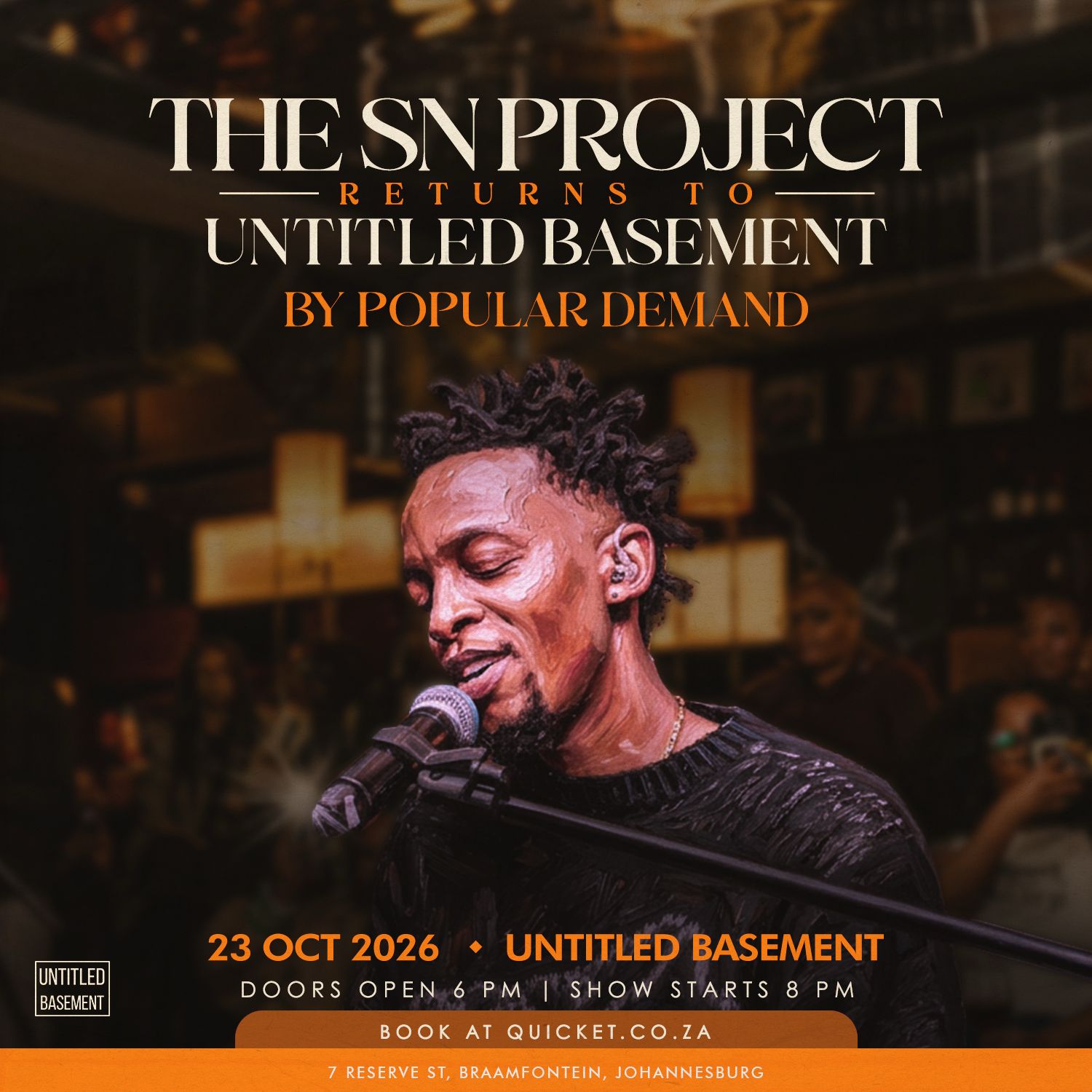 Untitled Basement presents: The SN Project — By Popular Demand