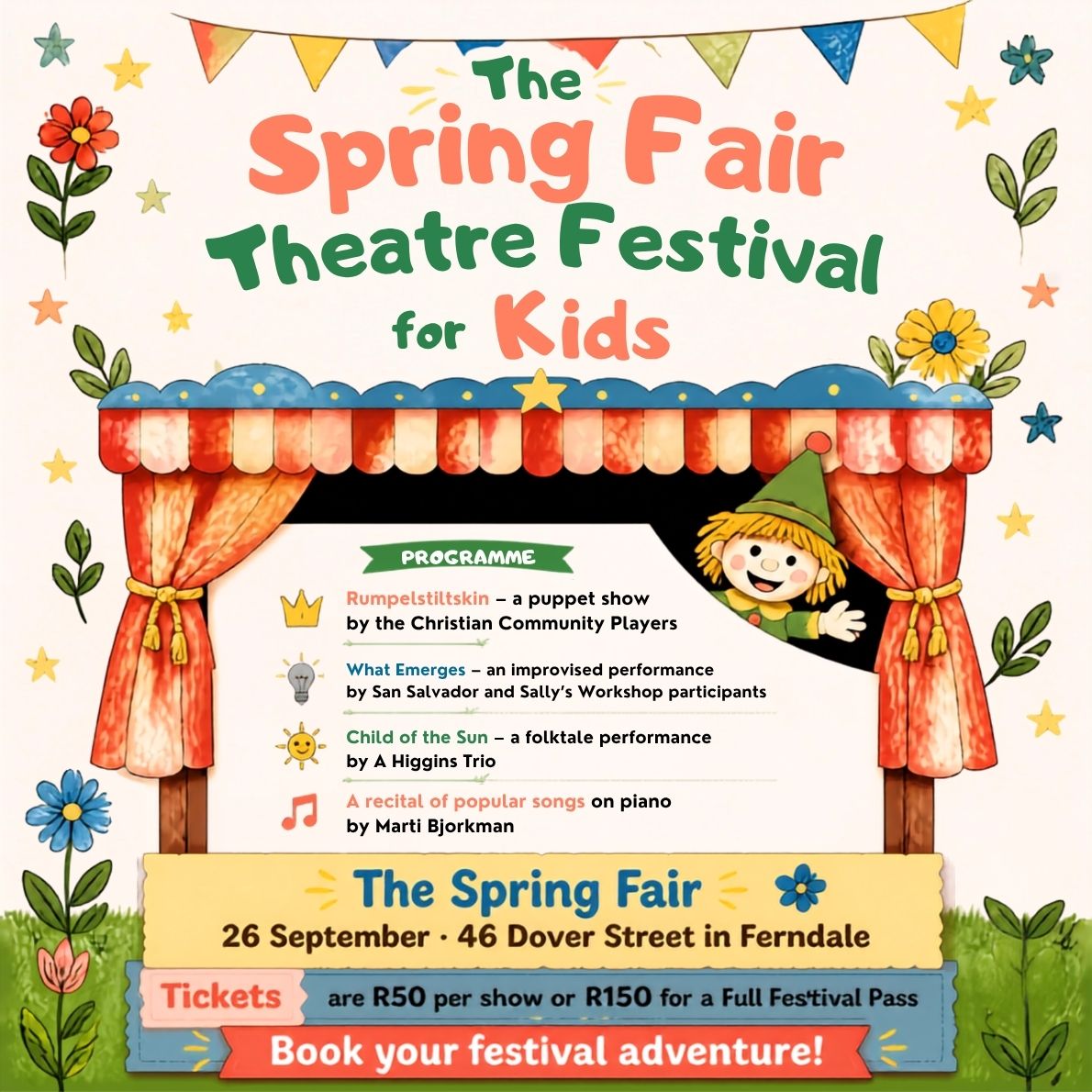Spring Fair Theatre Festival at The Christian Community