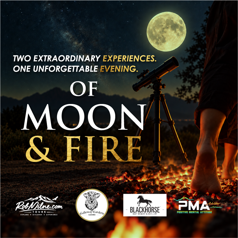 Two Extraordinary Experiences, One Unforgettable Evening of Moon and Fire