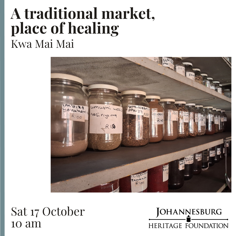 A traditional market, place of healing: Kwa Mai Mai