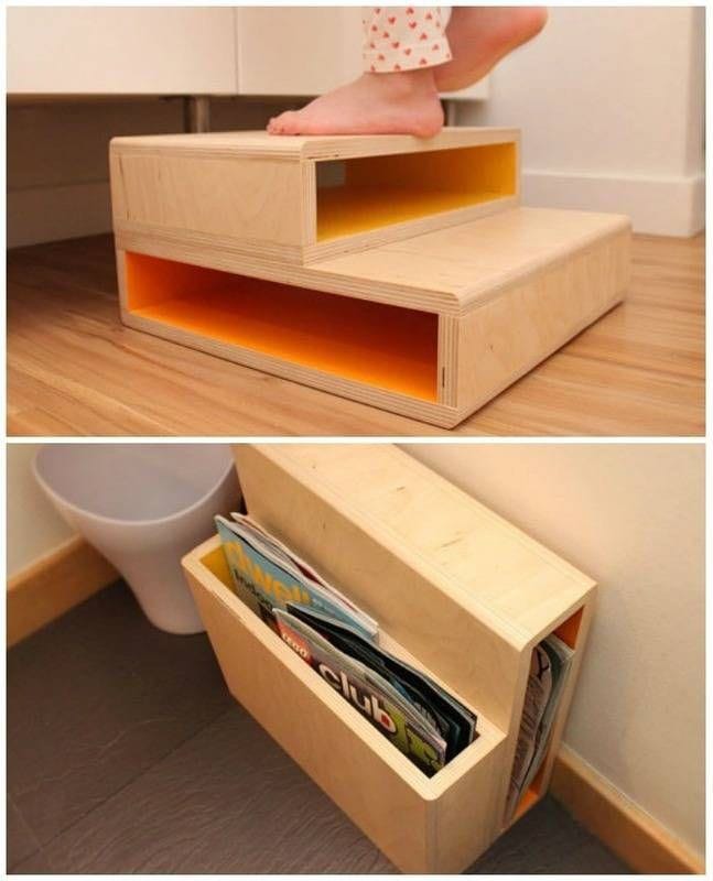 How to make a step stool