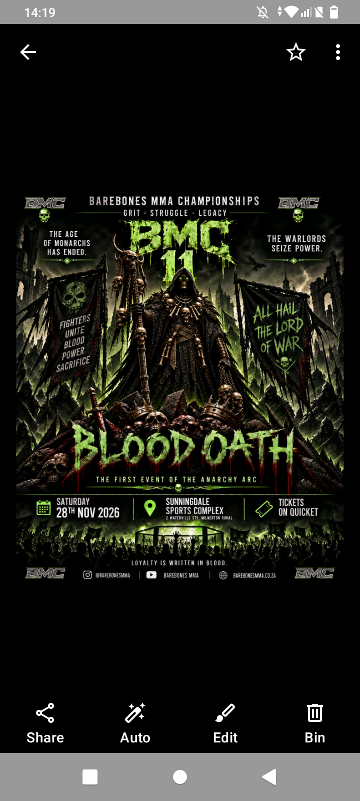 BMC 11 - Blood Oath