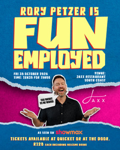 Rory Petzer is FunEmployed