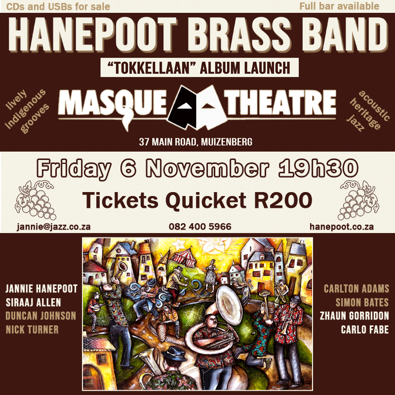 Hanepoot Brass Band - Tokkellaan Album Launch