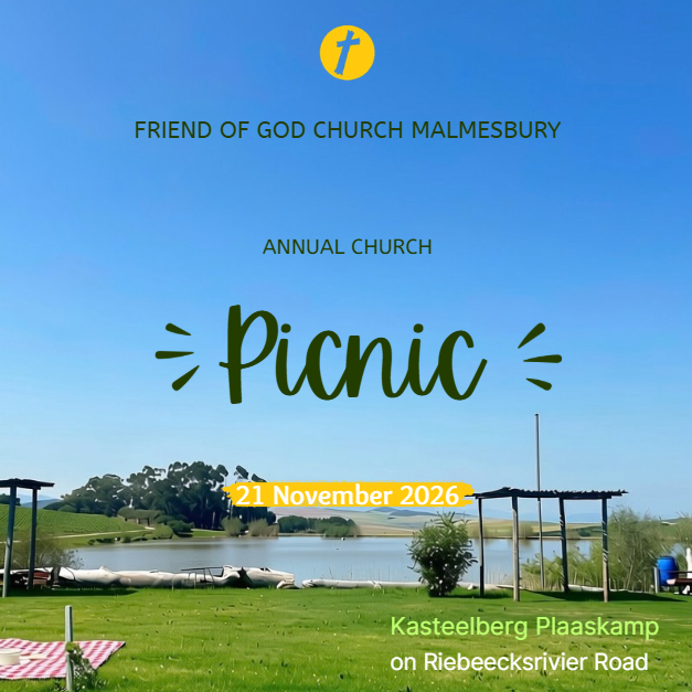Friend of God 2026 Annual Church Picnic