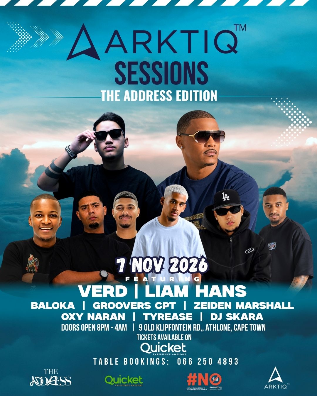 ARKTIQ™ SESSIONS: THE ADDRESS EDITION