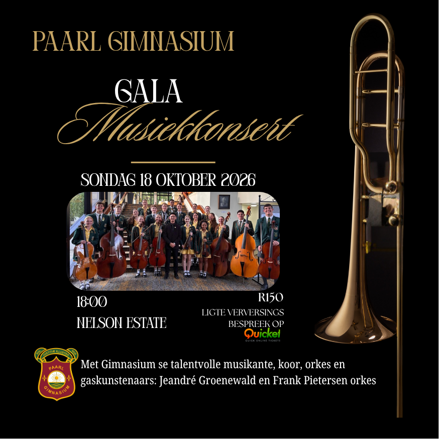 Paarl Gimnasium Gala Musiekkonsert