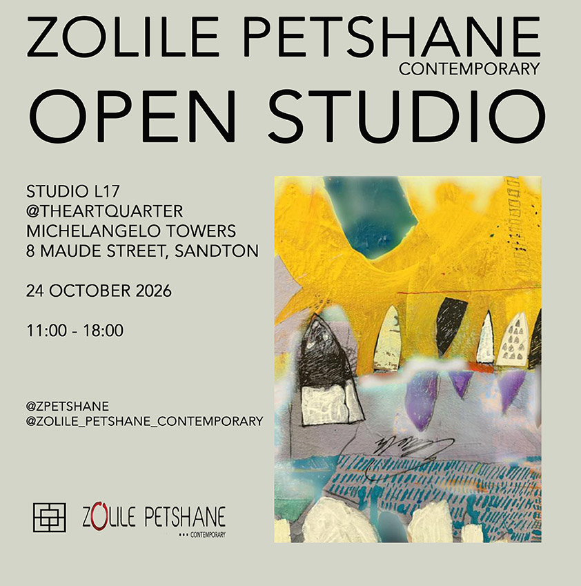 Zolile Petshane Open Studio